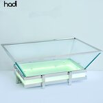 Ice Bucket Manufacturer - Commercial Unique Plastic Led square Acrylic