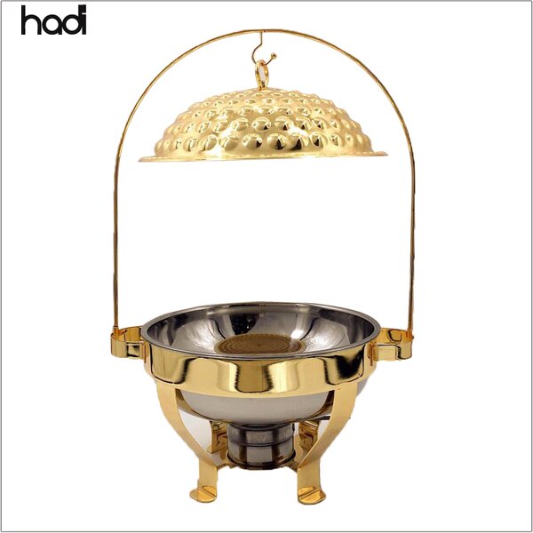 Chafing Dish Manufacturer - Arabic Deluxe Golden Table Food Warmer