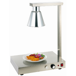 Food Warmer Lamp Manufacturer - Stainless Steel 4 Tanks Station Heat Lamp