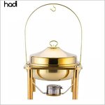 Chafing Dish Manufacturer - Arabic Deluxe Golden Table Food Warmer