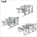 Buffet Table Manufacturer - High-Durable Stainless Steel Acrylic Table