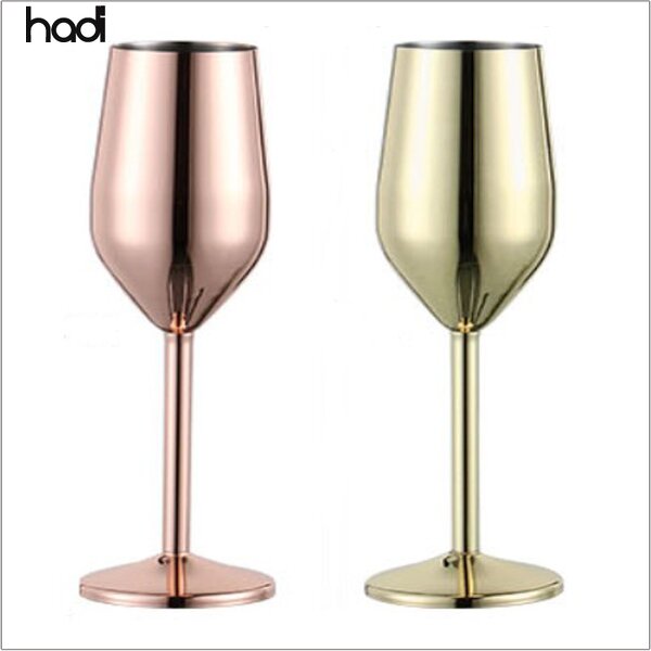 Wine Glass Manufacturer - Guangzhou Elegant Gold Copper Plated Goblets