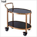 Kitchen Serving Trolley Manufacturer - Guangzhou 3-Tier Stainless Steel