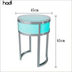 Buffet Table Manufacturer - Guangzhou Acrylic Wood Round Folding LED