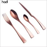 Flatware Set Manufacturer - Matte Black Baroque 304 Stainless Steel Set
