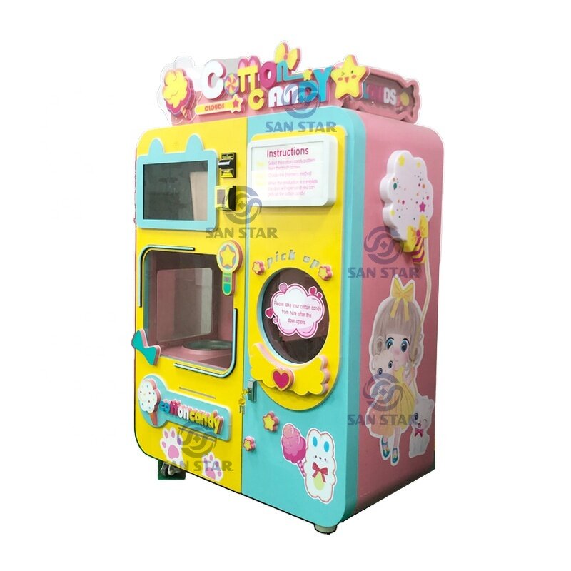 Cotton Candy Vending Machine Supplier - OEM/ODM Factory