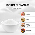 Sodium Cyclamate Supplier - Odorless Sweet-Tasting 25Kg Bag