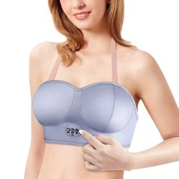 真空负压胸部治疗按摩器胸罩5齿轮温暖乳房增强机扩大提升按摩增强器