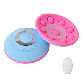 最畅销的无线红外热性感乳房按摩电动振动器乳房增大按摩器设备