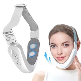 Skin Friendly Elastic Band Stainless Steel Electric Face Lift Device Facial Massager Lift Firm Lifting Saggy Skin