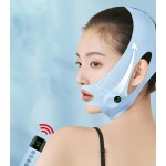 手持式电子按摩带v线面部提升和双下巴瘦身与脸部苗条