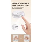Baby Electric Automatic Mini Nail Clipper Manicure Tool USB Rechargeable 3 Speed Modes Fingernail Grinder Trimming With Light