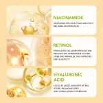 Private Label Vitamin C Kojic Acid Skincare Serum Skin Whitening Facial Serum for Dark Spots Remover