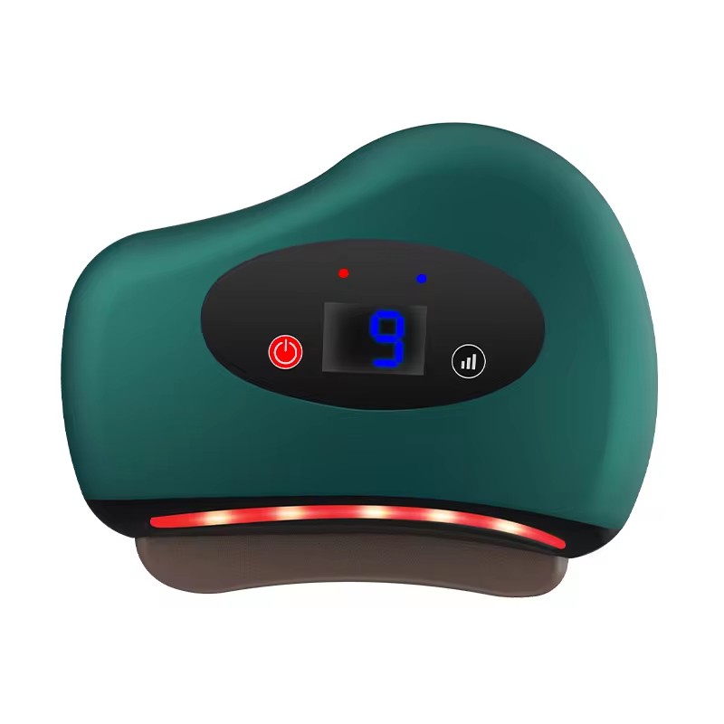 Meridian Dredging Smart Hot Stone Vibrating Scraping Neck Facial Gua Sha Fat Burning Hot Stone Heating Scraping