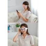 3D抗衰老眼部护理袋祛皱止痛SPA LED光疗振动红光加热眼部美容按摩