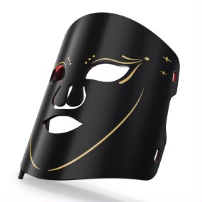 2024 New Trending Acne Treatment Facial Skin Care Neck LED Photon Therapy Flexible Silicone Red Light Therapy Mask