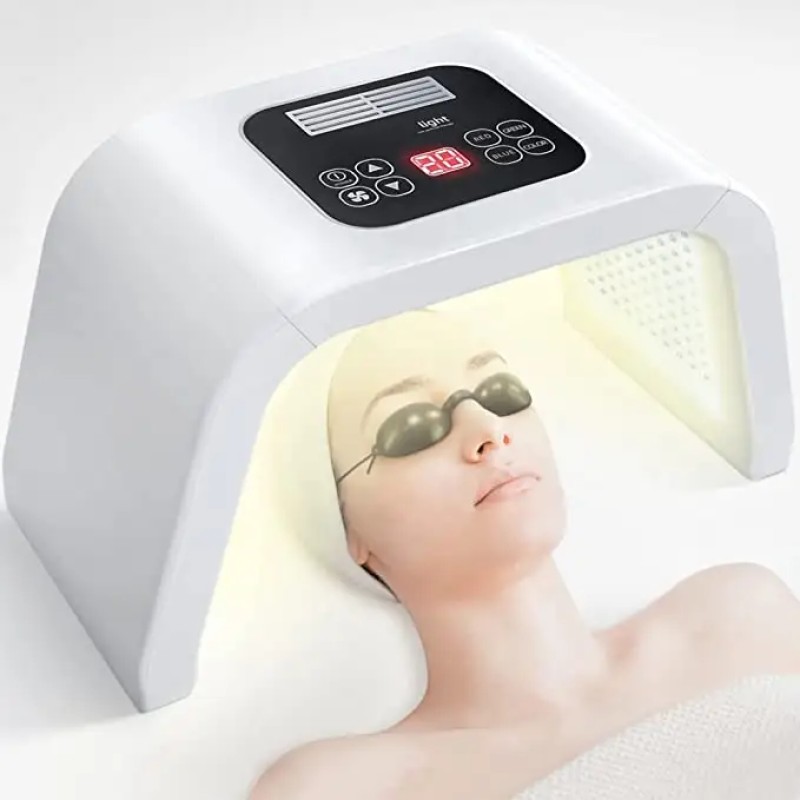 Professional 7-color Pdt Facial Equipment Pdt Light-emitting Diode Facial Acne Elimination Beauty Care Phototherapy Machine
