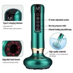 瓜沙按摩工具-家用电动刮痧仪，用于经络疏导、淋巴疏导、火罐治疗