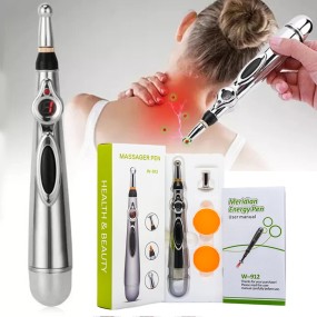 Electronic Acupuncture Pen Pain-relieving Physiotherapy Pen Safe Acupuncture Meridian Energy Healing Massage Body Head Legs