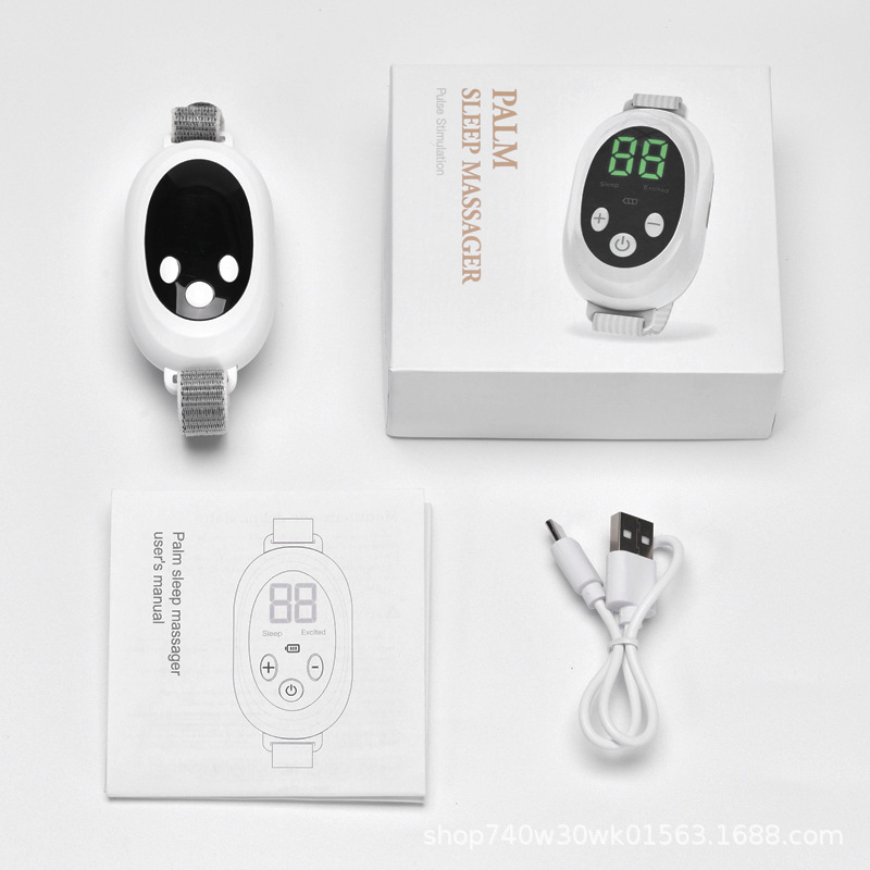 Compact Pulse Sleep Apparatus Relieves Insomnia Helps Fall Asleep Fast Handheld Sleeper Sleep Device