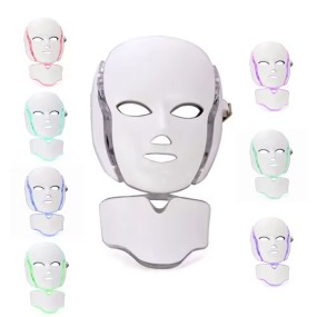 7 Color Wrinkle Removal Skin Acne Repair Beauty Machine Red Light Therapy Led Mask Facial Device