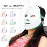 新型硅胶LED光疗美容硅胶LED面膜美容护理Pdt LED光疗机面膜LED 7色