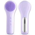 Ipx7防水最佳电动磨砂器声波按摩器面部硅胶洁面刷去角质