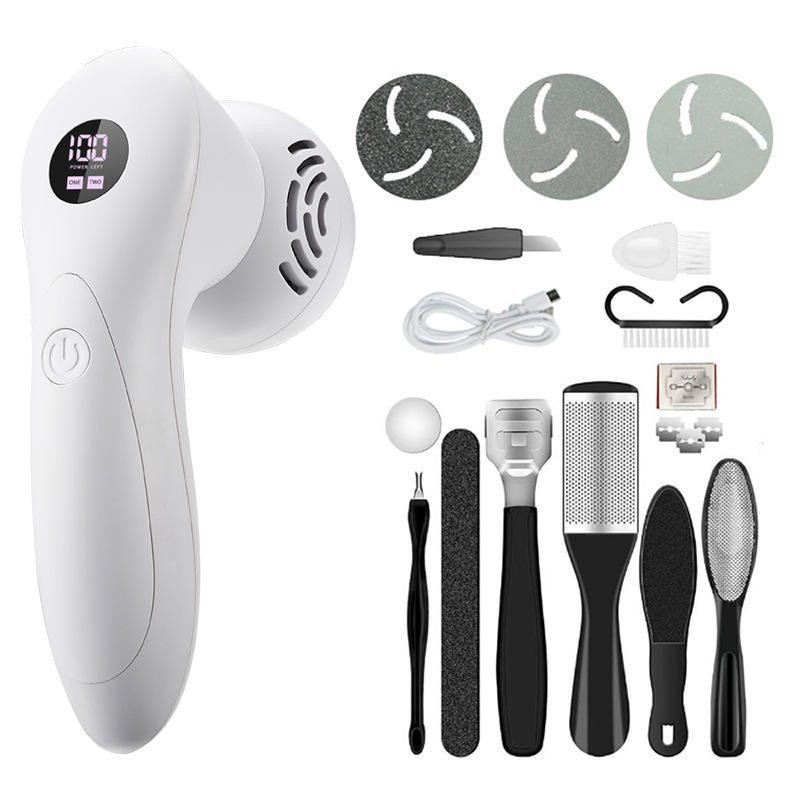 New Usb Rechargeable Foot Washer Hard Dead Pedicure Professional Electric Foot Grinder Foot Vacuum Cleaner