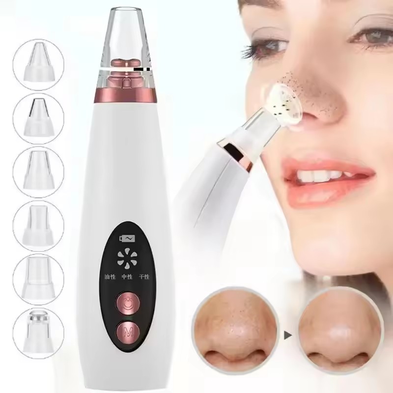 Best Seller Face Cleaning Acne Removal Kit Electric Facial  Nose Blackhead Remover Pore Vacuum Cleaner Pore Cleaner