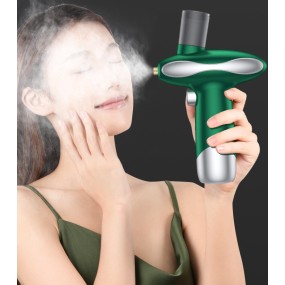 Professional Cordless Nano Spray Portable Facial Steamer Airbrush Beauty Sprayer Personal Skin Care Air Brush With Compressor