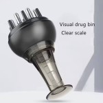 头精油球按摩梳和头皮涂抹器头发头头皮涂抹器头皮