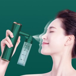 便携式迷你喷枪保湿蒸汽美容喷雾装置纳米喷雾氧气喷射器面部纳米喷雾喷射器