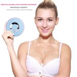 3模式硅多功能女性乳房护理按摩器振动性感丰胸机大胸乳房按摩