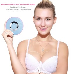 3模式硅多功能女性乳房护理按摩器振动性感丰胸机大胸乳房按摩