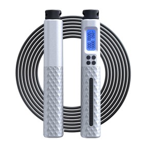 工厂LED计数器数字跳绳缠结无重量减轻可调智能跳绳