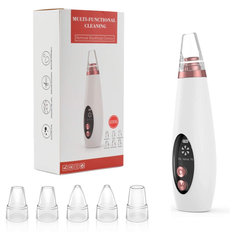 OEM Pore Cleaner Blackhead Remover Vacuum Electric Nose Face Deep Cleansing Skin Care Machine Birthday Gift