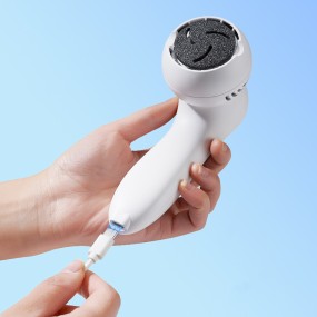 新的10合一数字显示电动吸尘脚磨机死皮脚修剪器