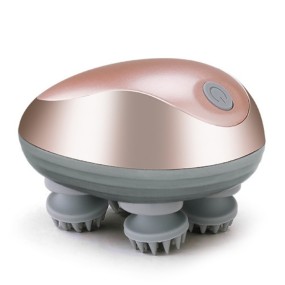 Wholesale Rechargeable Electric Scalp Waterproof Head Massager Handheld Electric Head Massager Scalp Stress Relax