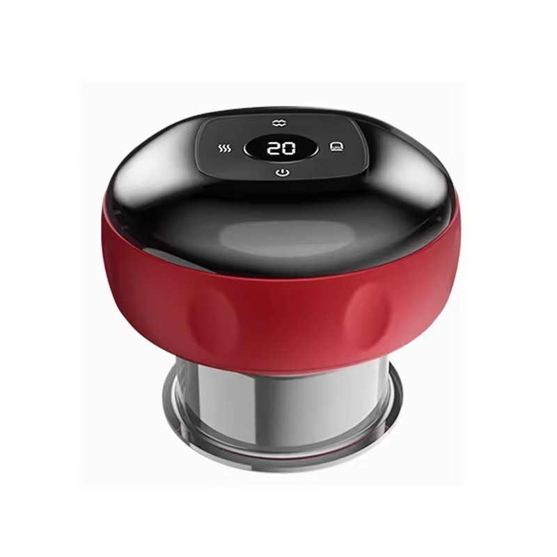 Portable Electronic Cupping Device Smart 2 in 1 Electric Full Body Neck Back Gua Sha Scraping Massager Therapy Machine