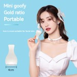 神奇皮肤冷却器紧致紧致皮肤抗皱冰冷却器护肤冰滚轮地球仪，冰地球仪面部按摩器