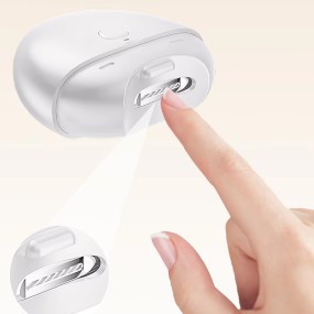 OEM Rechargeable Nail Cutting Scissors Child Infant Finger Nails Cutter Automatic Manicure Tool for Baby Electric Nail Clipper