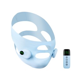 V型脸透气带脸颊提升脸薄减少双下巴V型线塑形绷带抗皱面部绷带头部按摩