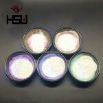 Chameleon Pigment Supplier - Black to Red Ultra Pearls for Nail Paint