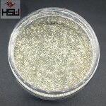 Pearl Pigment Supplier - Silver Glass Shiny Colorful for Leather Paint