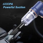 Wireless Car Vacuum Factory - Portable Blowing Suction Integrated with Light