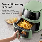 Touch Screen Air Fryer Factory - 8L Glass Sliver Crest Visual Multifunctional