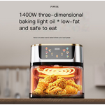 Stainless Steel Air Fryer Supplier - 10L Large Capacity Household Commercial