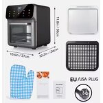 Large Air Fryer Supplier - 10L Fully Automatic Oil-Free Low-Fat Household