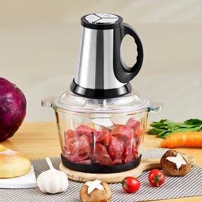 Multi-Function Meat Grinder Supplier - Electric USB Stainless Steel Food Processor