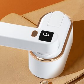 Handheld Garment Steamer Supplier - Electric with Detachable Water Tank Wrinkle Removal